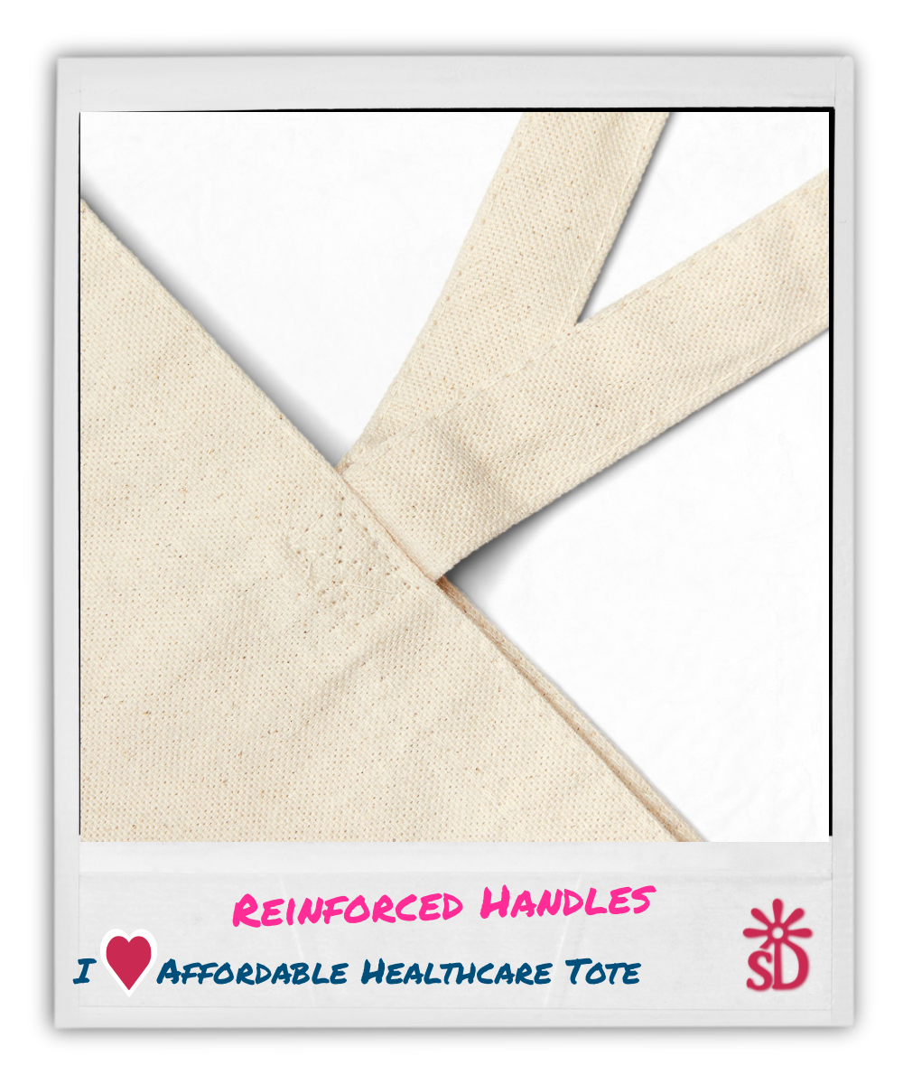 I Love Affordable Healthcare Canvas Tote Bag