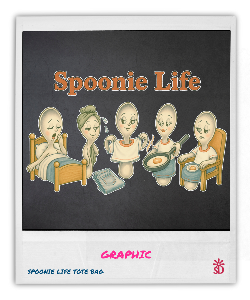 Spoonie Life Canvas Tote Bag