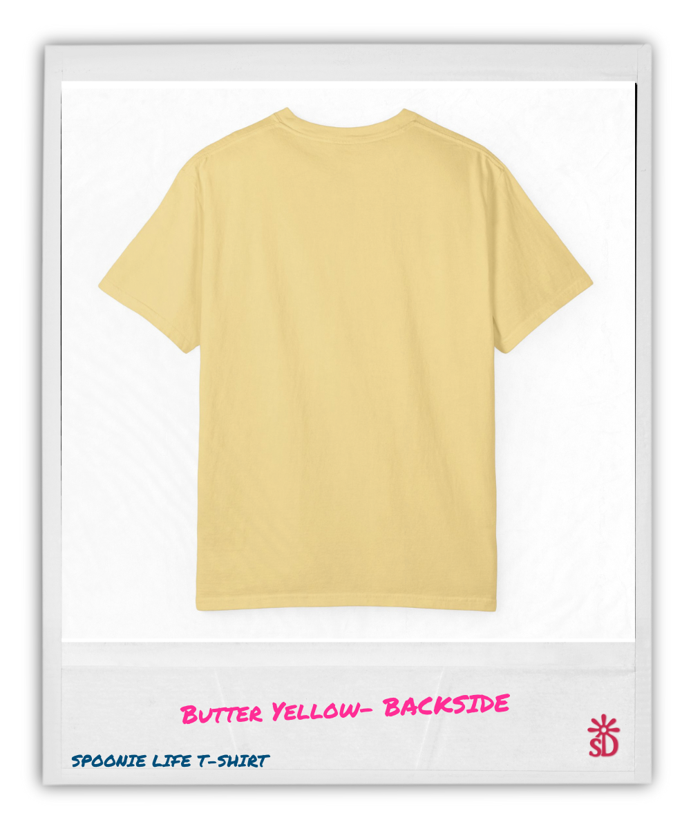 Spoonie Life Comfort Tee: Butter Yellow