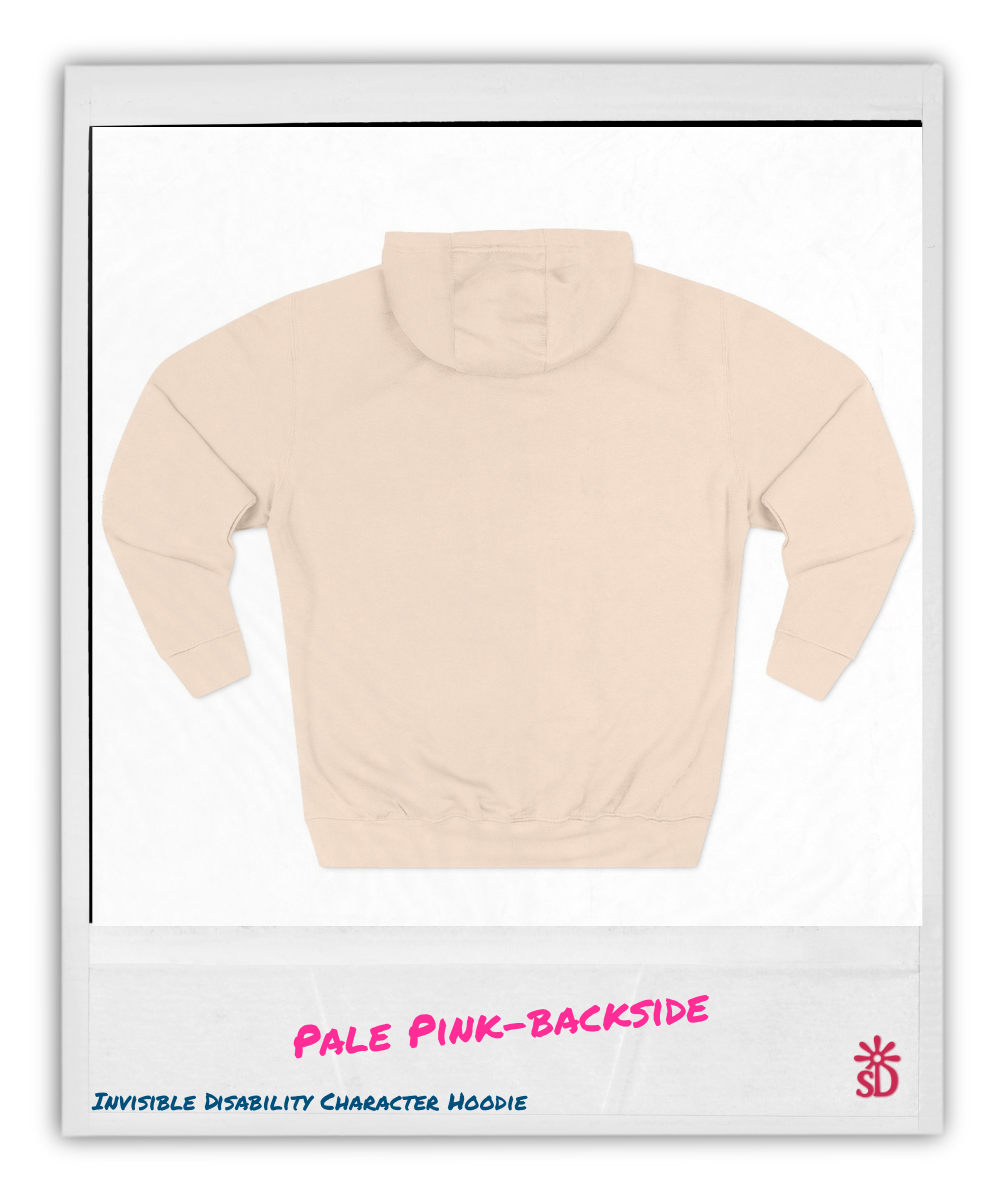 Invisible Disability Retro Character Hoodie